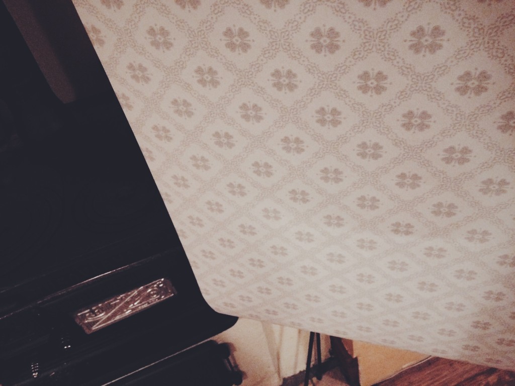 Tapet på Kvarnskogens torp i Ölmstad