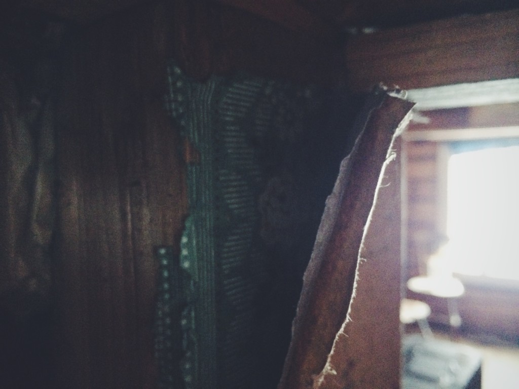 Tapet på Kvarnskogens torp i Ölmstad