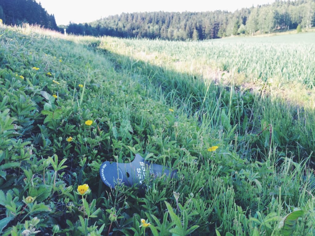 Skräpigt efter Vätternrundan