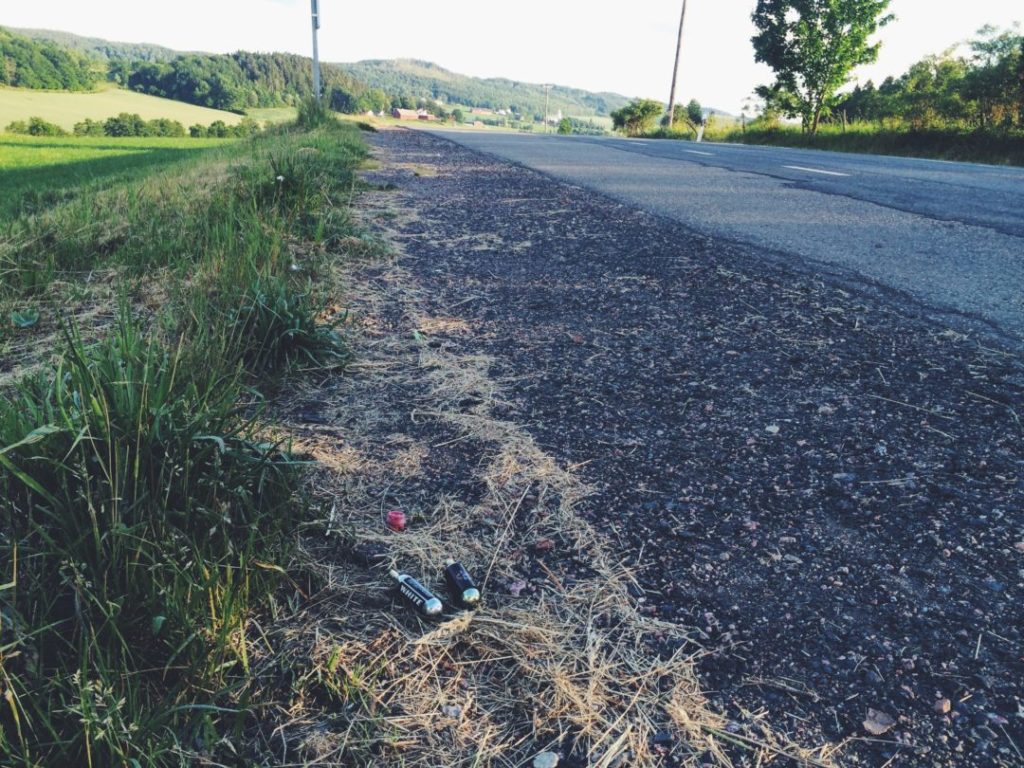 Nedskräpning Vätternrundan