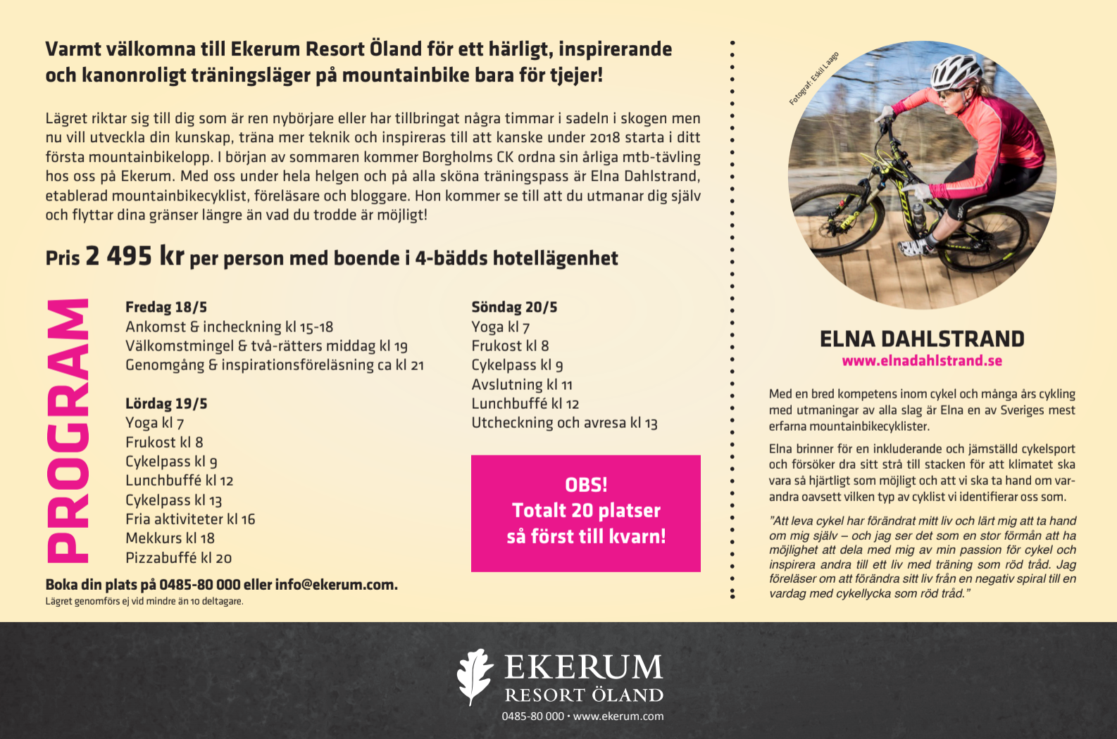 Ekerum MTB-läger tjejer