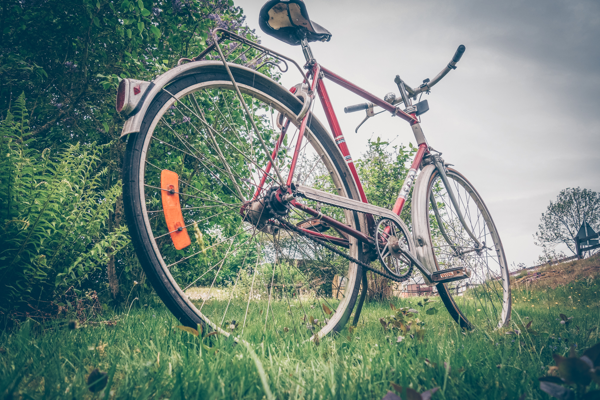 Vätternrundan morfars cykel