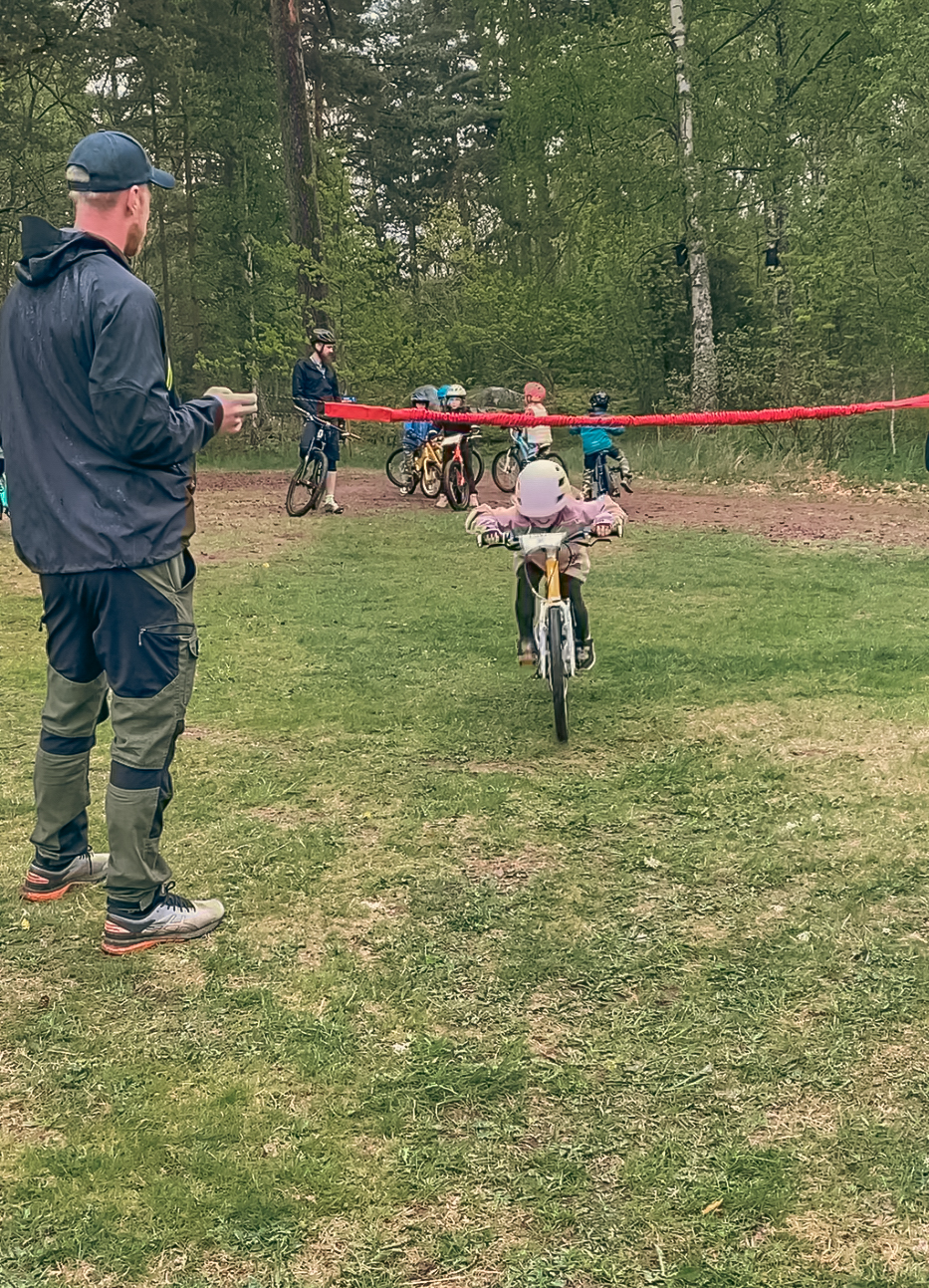 Träna MTB med små barn